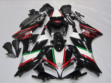 Yamaha R6 06-07 - Negro Rojo Verde