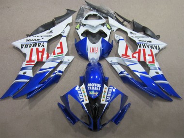 Yamaha R6 08-16 - Azul Blanco Motul Rojo Fiat