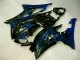 Yamaha R6 08-16 - Azul Llama Negro Yamaha R6 08-16 - Azul Llama Negro