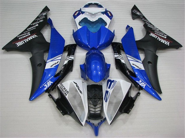 Yamaha R6 08-16 - Blanco Azul Negro Yamaha R6 08-16 - Blanco Azul Negro