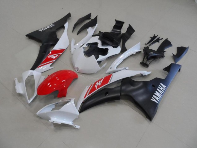 Yamaha R6 08-16 - Blanco & Negro Mate Yamaha R6 08-16 - Blanco & Negro Mate