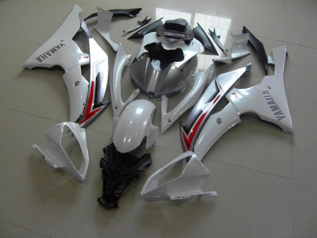Yamaha R6 08-16 - Blanco Perla Plata Yamaha R6 08-16 - Blanco Perla Plata