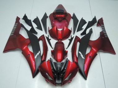 Yamaha R6 08-16 - Caramelo Rojo & Negro