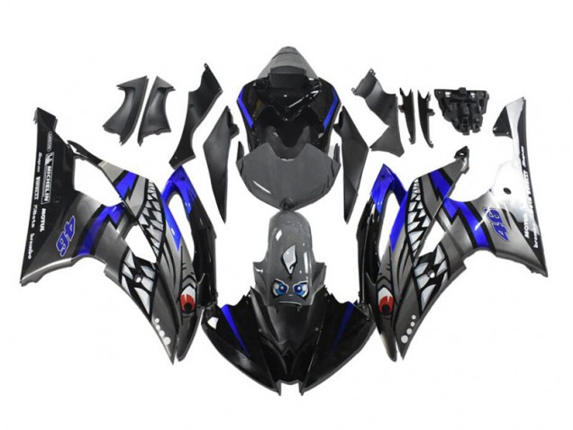 Yamaha R6 08-16 - Gris Azul Tiburón Yamaha R6 08-16 - Gris Azul Tiburón