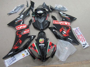 Yamaha R6 08-16 - Negro Blanco Motul