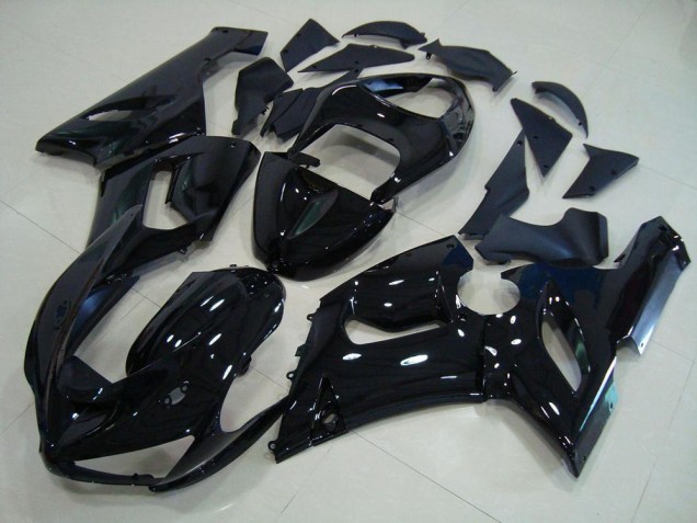 Kawasaki ZX6R 05-06 - Brillante Negro Kawasaki ZX6R 05-06 - Brillante Negro