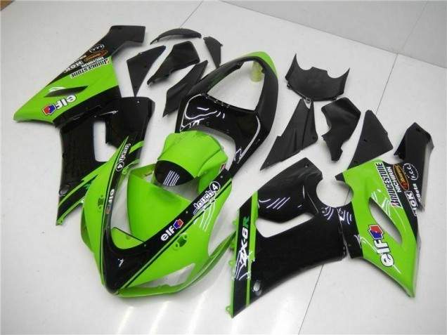 Kawasaki ZX6R 05-06 - Verde