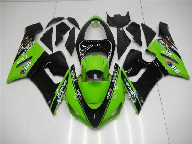 Kawasaki ZX6R 05-06 - Verde