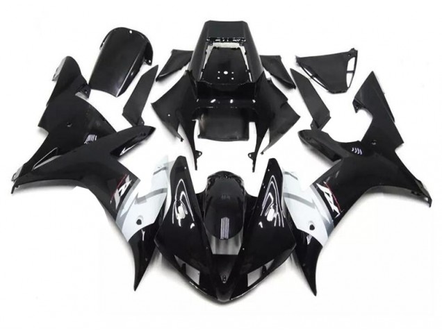 Yamaha R1 02-03 - Negro Blanco Yamaha R1 02-03 - Negro Blanco