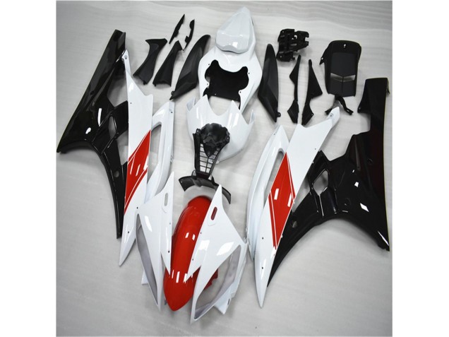 Yamaha R6 06-07 - Rojo Blanco Negro Yamaha R6 06-07 - Rojo Blanco Negro