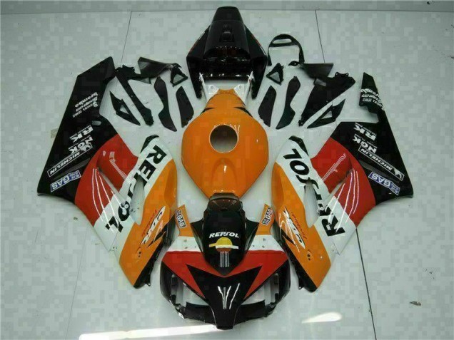 Honda CBR 1000 RR 04-05 - Naranja Negro Repsol