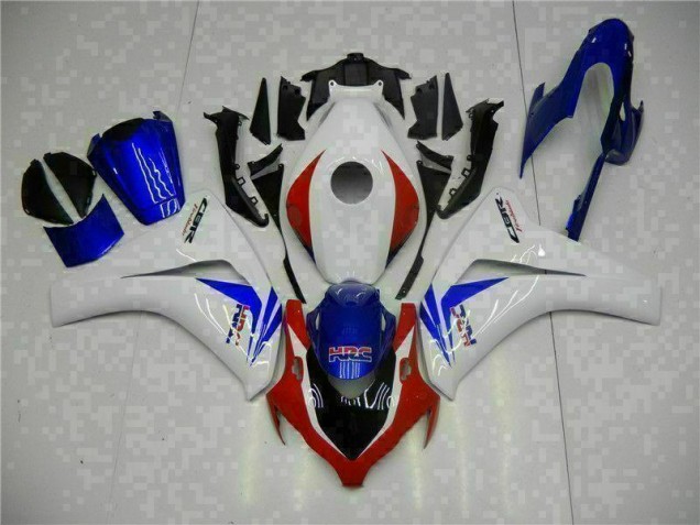 Honda CBR 1000 RR 08-11 - Blanco Azul Honda CBR 1000 RR 08-11 - Blanco Azul