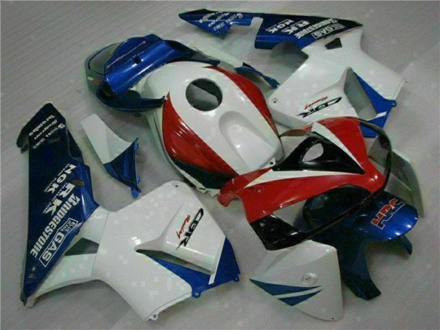 Honda CBR 600 RR 05-06 - Blanco Azul Honda CBR 600 RR 05-06 - Blanco Azul