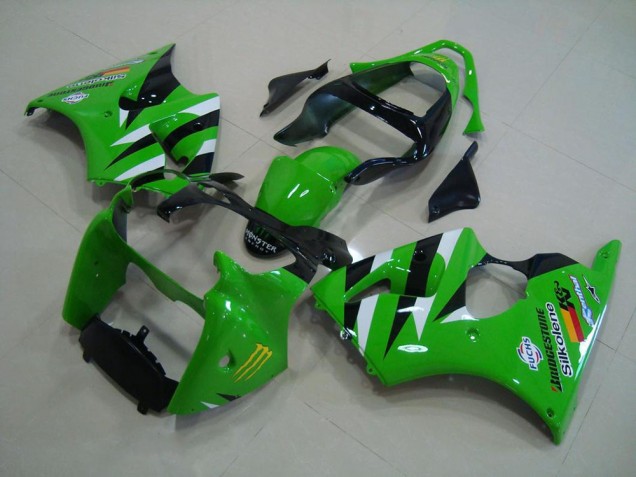 Kawasaki ZX6R 00-02 - Verde Negro Kawasaki ZX6R 00-02 - Verde Negro