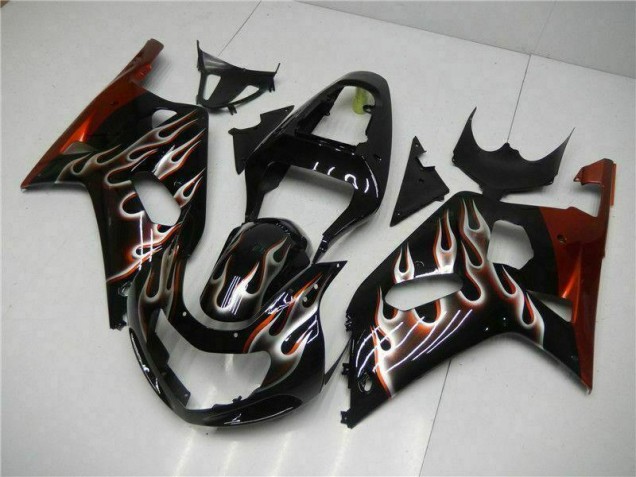Suzuki GSXR 600 / 750 K1 K2 K3 01-03 - Negro Suzuki GSXR 600 / 750 K1 K2 K3 01-03 - Negro
