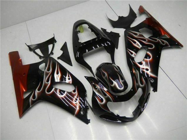 Suzuki GSXR 600 / 750 K1 K2 K3 01-03 - Negro Suzuki GSXR 600 / 750 K1 K2 K3 01-03 - Negro