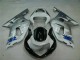 Suzuki GSXR 600 / 750 K1 K2 K3 01-03 - Plata Negro Suzuki GSXR 600 / 750 K1 K2 K3 01-03 - Plata Negro