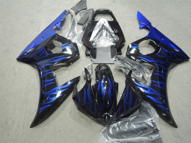 Yamaha R6 03-05 - Llama azul negra Yamaha R6 03-05 - Llama azul negra