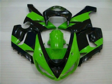 Kawasaki ZX6R 05-06 - Verde Negro