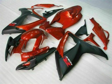 Suzuki GSXR 600 / 750 K6 06-07 - Rojo Negro