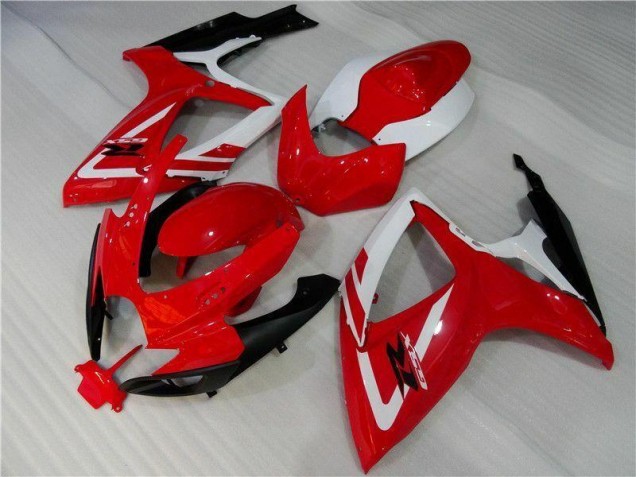 Suzuki GSXR 600 / 750 K6 06-07 - Rojo Blanco Suzuki GSXR 600 / 750 K6 06-07 - Rojo Blanco