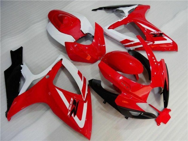 Suzuki GSXR 600 / 750 K6 06-07 - Rojo Blanco Suzuki GSXR 600 / 750 K6 06-07 - Rojo Blanco