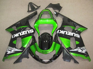 Suzuki GSXR 600 K1 K2 K3 01-03 - Negro Verde