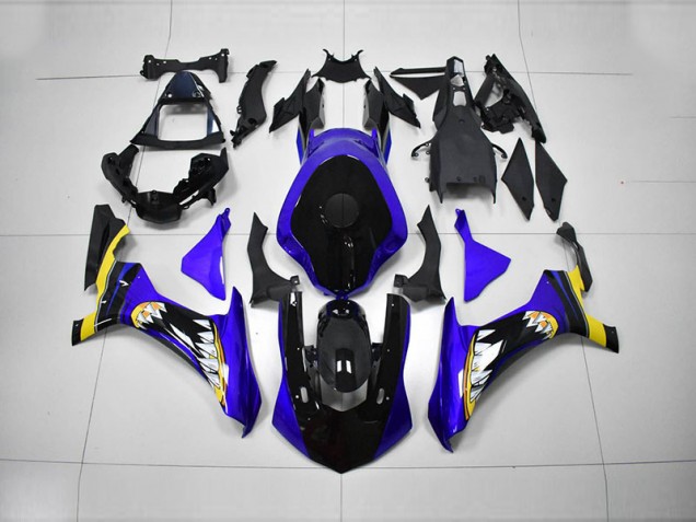 Yamaha R1 15-19 - Azul Negro Yamaha R1 15-19 - Azul Negro