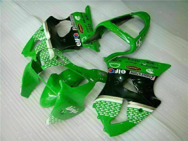 Kawasaki ZX6R 00-02 - Verde Negro Kawasaki ZX6R 00-02 - Verde Negro