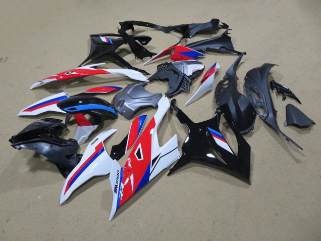 BMW S1000RR 19-21 - Negro Blanco Rojo Azul BMW S1000RR 19-21 - Negro Blanco Rojo Azul