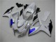 Suzuki GSXR 600 / 750 K6 06-07 - Blanco Azul Suzuki GSXR 600 / 750 K6 06-07 - Blanco Azul