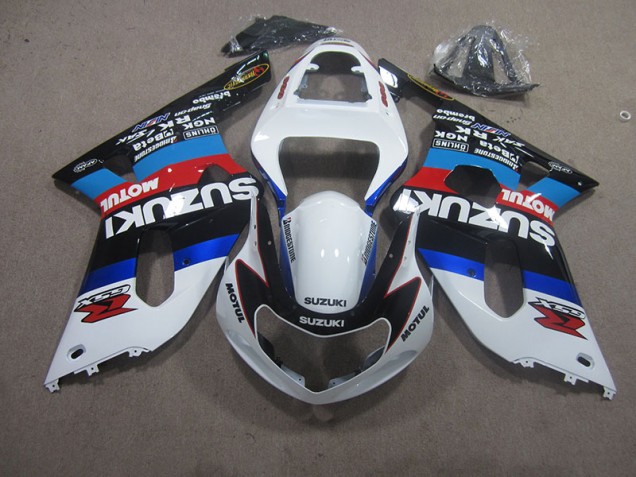 Suzuki GSXR 600 K1 K2 K3 01-03 - Blanco Azul Motul Suzuki GSXR 600 K1 K2 K3 01-03 - Blanco Azul Motul