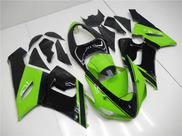 Kawasaki ZX6R 05-06 - Verde Negro