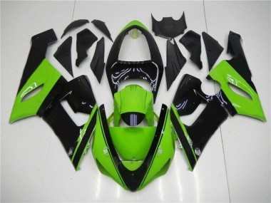 Kawasaki ZX6R 05-06 - Verde Negro