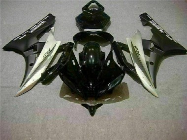 Yamaha R6 06-07 - Plata Negro