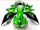 Kawasaki ZX14R ZZR 1400 12-21 - Negro Verde Kawasaki ZX14R ZZR 1400 12-21 - Negro Verde