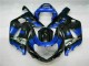 Suzuki GSXR 600 / 750 K1 K2 K3 01-03 - Azul Negro Suzuki GSXR 600 / 750 K1 K2 K3 01-03 - Azul Negro