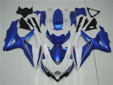 Suzuki GSXR 600 / 750 K8 08-10 - Blanco Azul