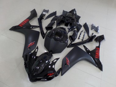 Yamaha R1 07-08 - Negro Mate Rojo