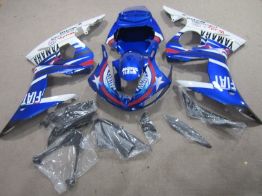 Yamaha R6 03-05 - Azul Blanco Motul Fiat