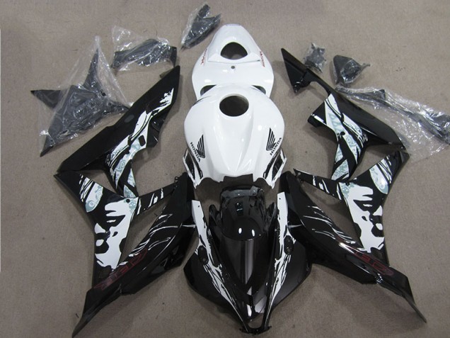 Honda CBR 600 RR 07-08 - Negro Blanco Honda CBR 600 RR 07-08 - Negro Blanco
