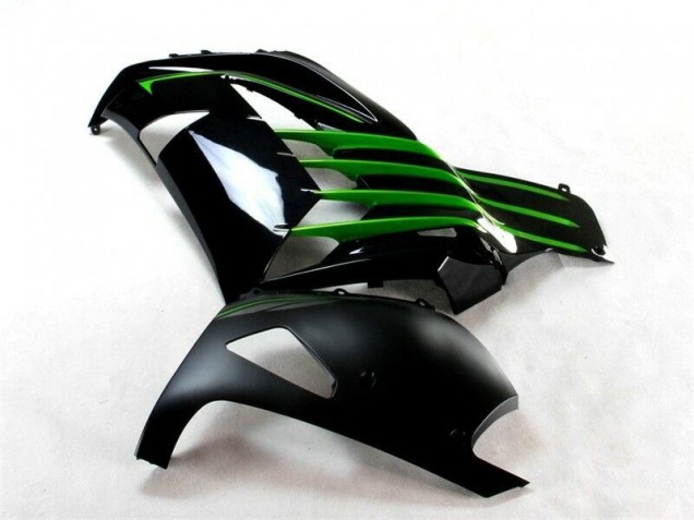 Kawasaki ZX14R ZZR 1400 12-21 - Negro Verde Kawasaki ZX14R ZZR 1400 12-21 - Negro Verde