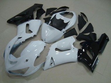 Kawasaki ZX6R 05-06 - Blanco Negro