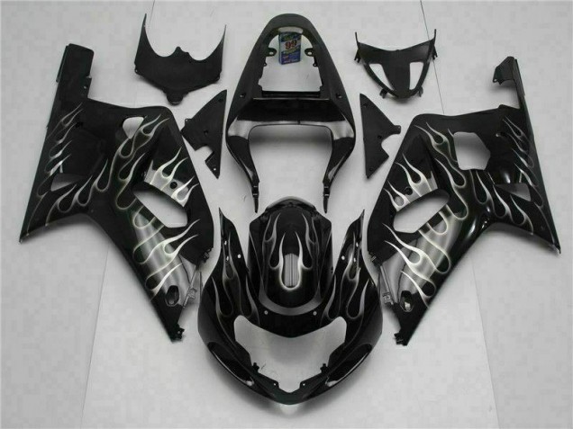 Suzuki GSXR 600 / 750 K1 K2 K3 01-03 - Negro
