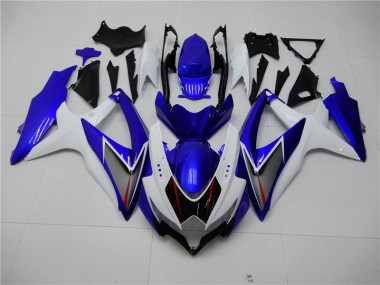 Suzuki GSXR 600 / 750 K8 08-10 - Blanco Azul