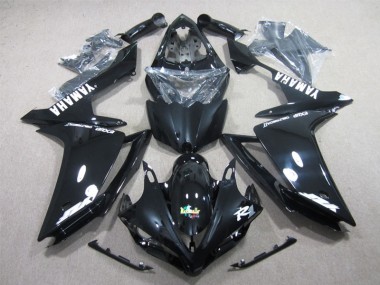 Yamaha R1 07-08 - Negro Blanco Calcomanía