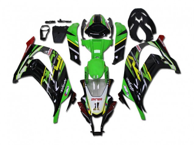 Kawasaki ZX10R 11-15 - Verde Negro Kawasaki ZX10R 11-15 - Verde Negro