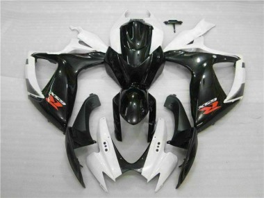 Suzuki GSXR 600 / 750 K6 06-07 - Blanco Negro