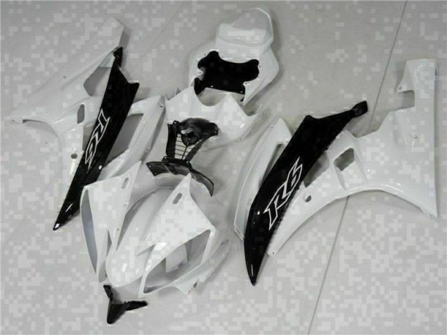 Yamaha R6 06-07 - Blanco Negro Yamaha R6 06-07 - Blanco Negro