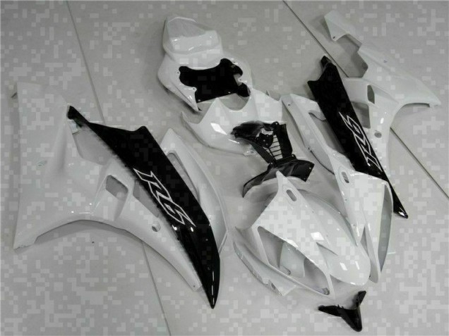 Yamaha R6 06-07 - Blanco Negro Yamaha R6 06-07 - Blanco Negro
